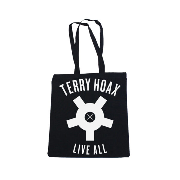 Terry Hoax Baumwolltasche Live All