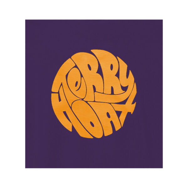 Terry Hoax Circle Logo Shirt Lila CloseUp